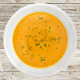 Illustration for article titled Magic carrot soup is fine-dining fancy—from a microwave